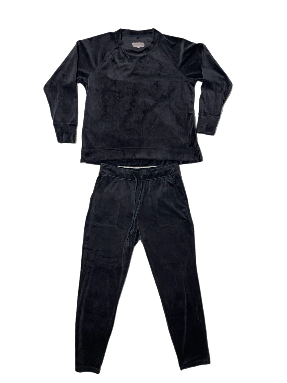 Y2K Lou & Grey LOFT Velour Sweatshirt & Jogger Set